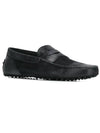 Moccasin Gommino Driving Shoes Black - TOD'S - BALAAN 1