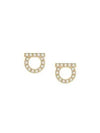 Gancini Pearl Earrings Gold - SALVATORE FERRAGAMO - BALAAN 2