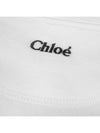 Embroidered Back Logo Sweatshirt White - CHLOE - BALAAN 5