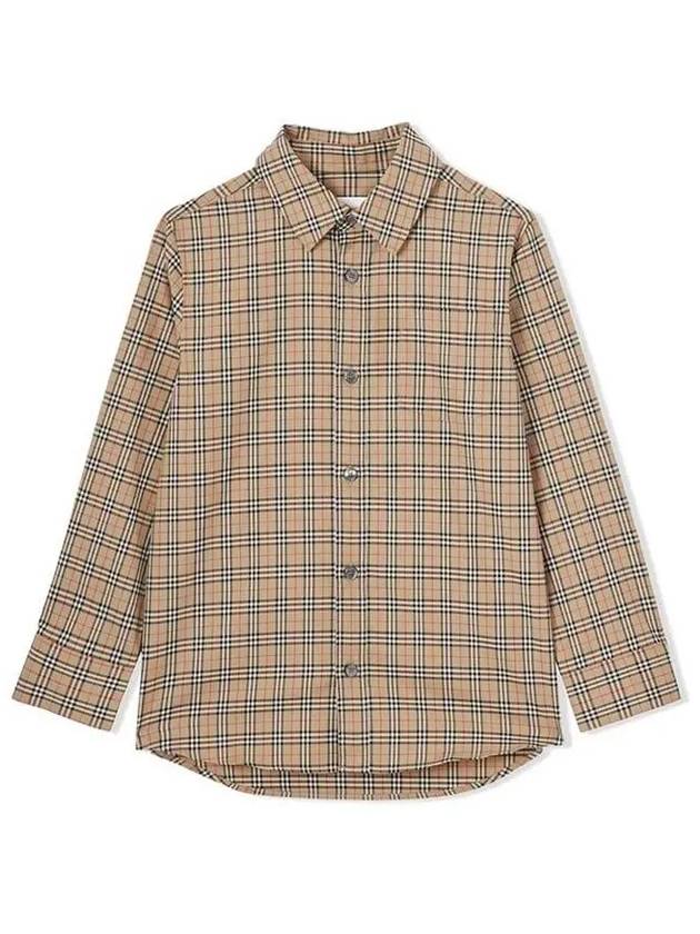 Kids Shirt 8042957 126579 A7028 ARCHIVE BEIGE IP CHK - BURBERRY - BALAAN 2