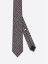 Oblique Silk Tie Black - DIOR - BALAAN 2