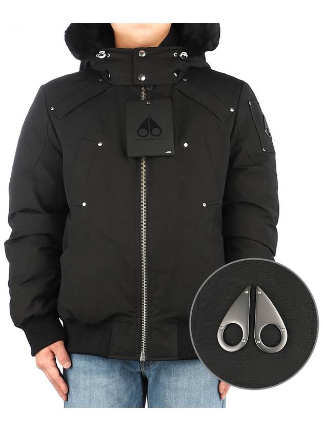 Original Ballistic Bomber Padded Black - MOOSE KNUCKLES - BALAAN 2