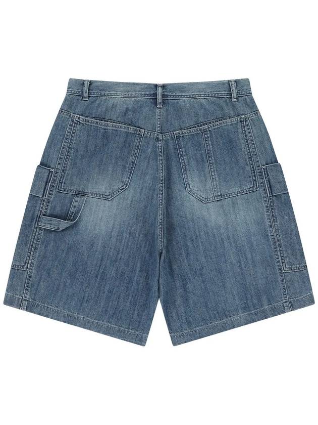 Heritage Denim Bermuda Shorts Blue - OFFGRID - BALAAN 3