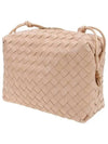 Intrecciato Loop Cross Bag Almond - BOTTEGA VENETA - BALAAN 3