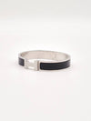 Click Ache HH Palladium Matte Bracelet Noir - HERMES - BALAAN 4