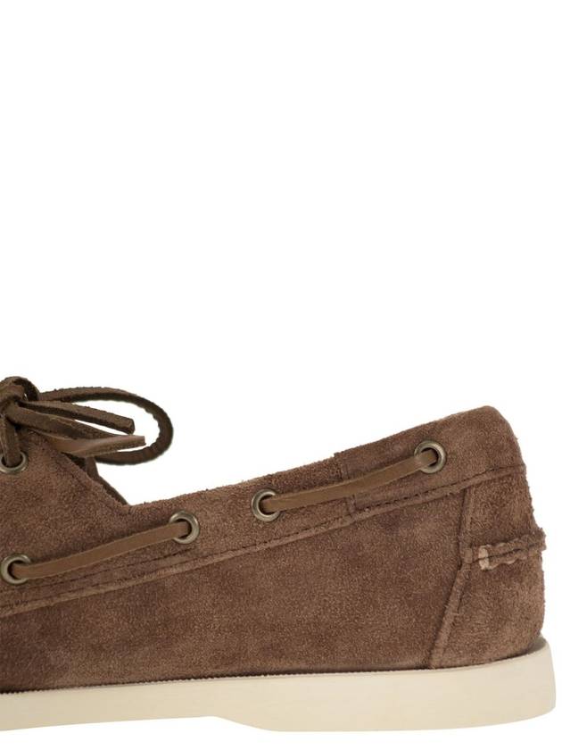 PORTLAND FLESH - Suede moccasin - SEBAGO - BALAAN 7