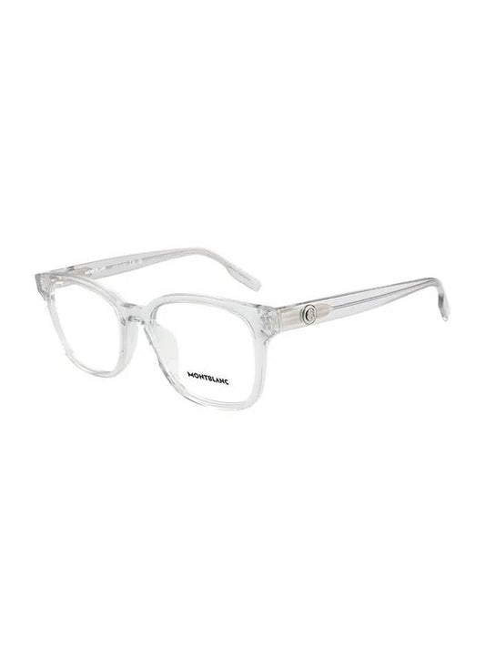 Eyewear Square Acetate Eyeglasses Grey - MONTBLANC - BALAAN 2