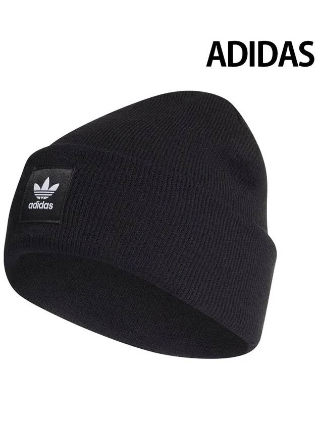 Adicolor Cuff Beanie Black - ADIDAS - BALAAN 2