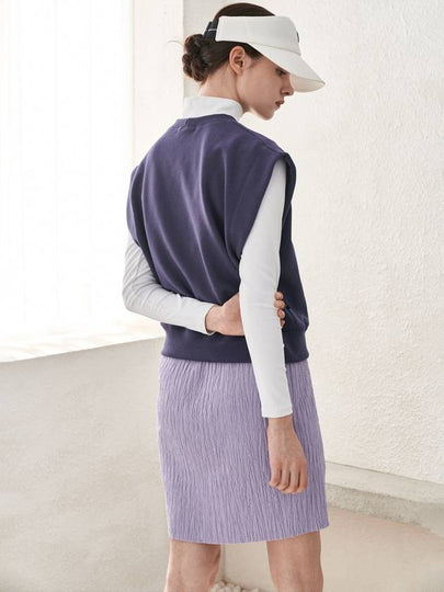 Wave Pleats SkirtPurple - AIMSWING+8 - BALAAN 2