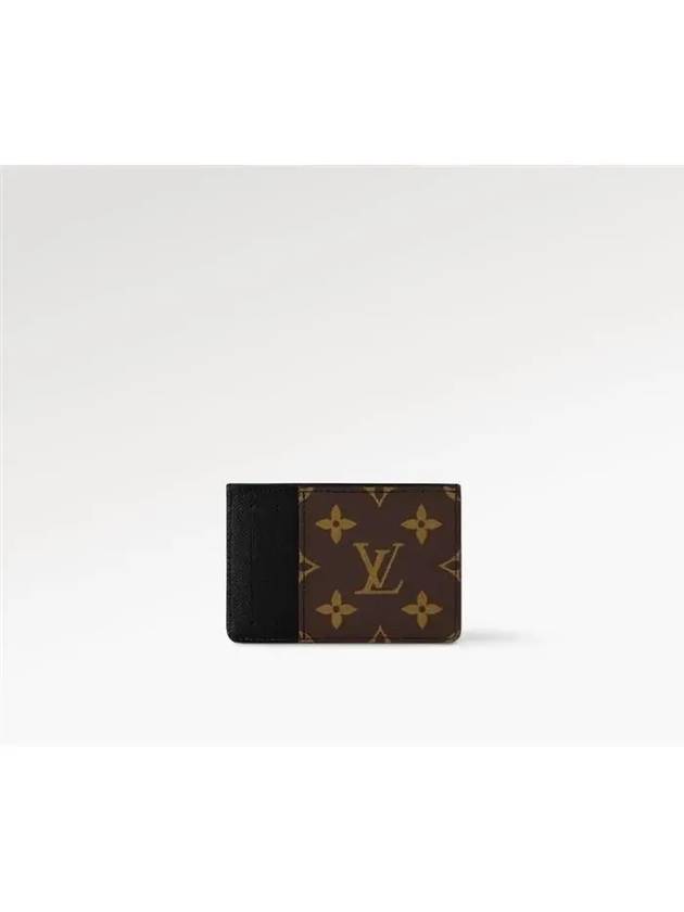 Neo Porte Monogram Card Wallet Black Brown - LOUIS VUITTON - BALAAN 6