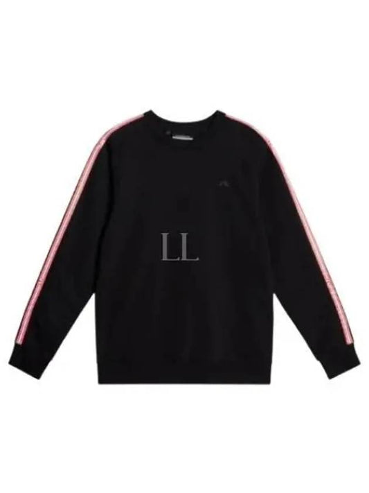 Men's Sneaky Crew Neck Sweatshirt Black - J.LINDEBERG - BALAAN 2