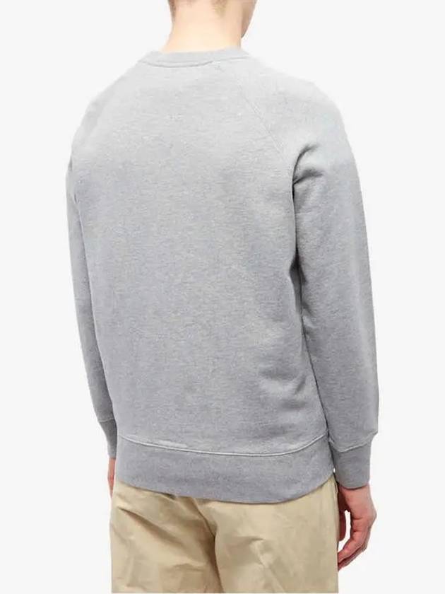 Fox Head Patch Classic Sweatshirt Grey Melange - MAISON KITSUNE - BALAAN 5