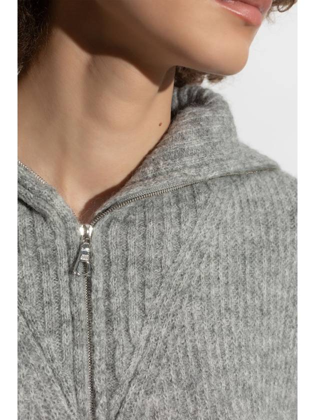 Officine Generale Sweater With Collar, Women's, Grey - OFFICINE GENERALE - BALAAN 5