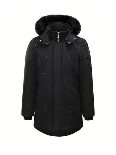 Men's Original Stilling Short Padded Parka Black - MOOSE KNUCKLES - BALAAN 2