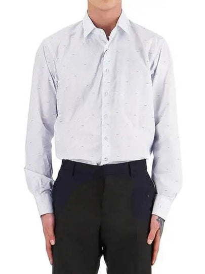 Men's Logo Long Sleeve Shirt White - ETRO - BALAAN 2