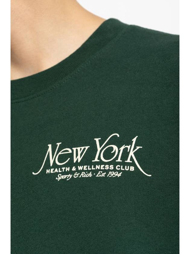 Sporty & Rich Sweatshirt From The New York Collection, Unisex, Green - SPORTY & RICH - BALAAN 7