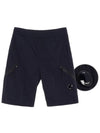 Chrome R Multi-Pocket Bermuda Shorts Navy - CP COMPANY - BALAAN 2