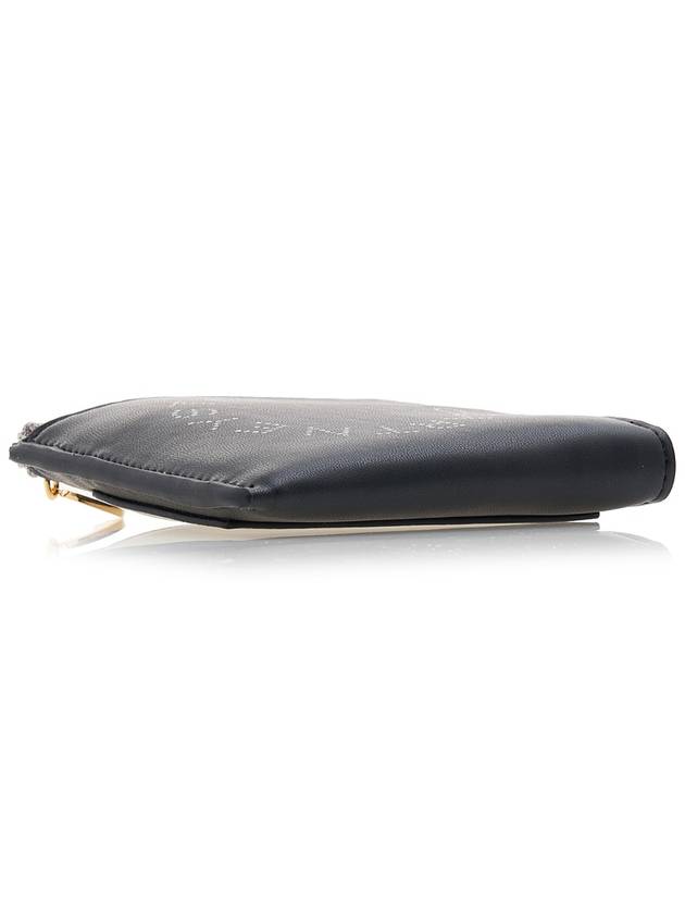 Logo Zipper Card Wallet Black - STELLA MCCARTNEY - BALAAN 6