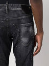 Men's Painted Washed Grey Cool Guy Jeans - DSQUARED2 - BALAAN 5