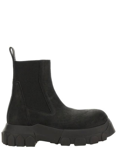 Rick Owens Leather Boot - RICK OWENS - BALAAN 1