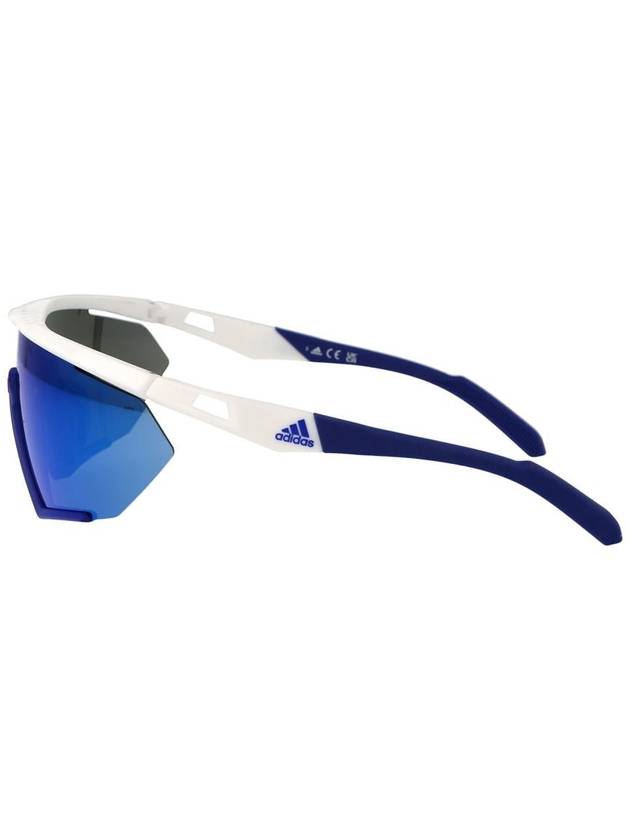 Sunglasses SP0071 24X 24X BIANCO ALTRO BLU SPECCHIATO - ADIDAS - BALAAN 4