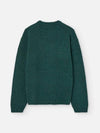 Dressed Fox Intarsia Knit Top Pine - MAISON KITSUNE - BALAAN 3