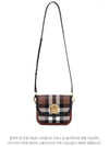 Elizabeth Check Leather Small Shoulder Bag Brown - BURBERRY - BALAAN 5