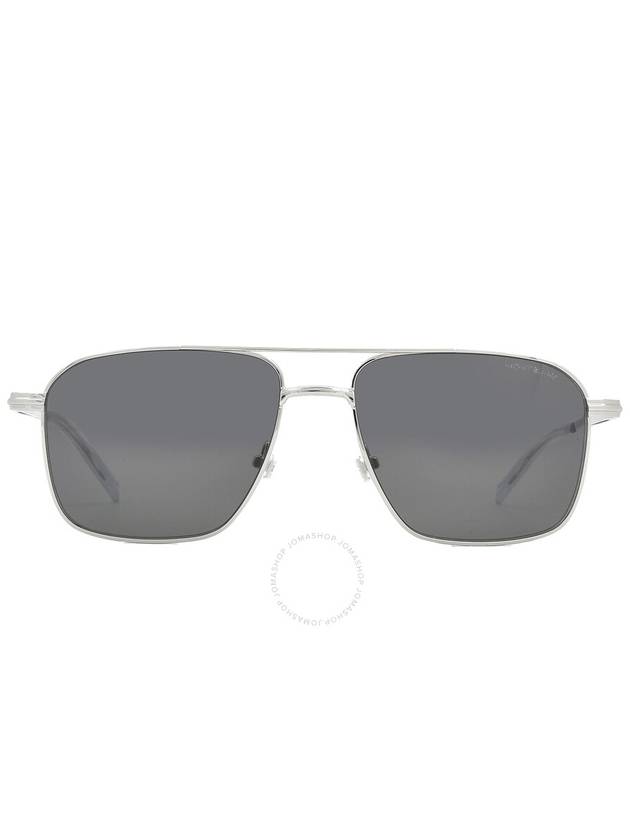 sunglasses MB0278S 001 silver - MONTBLANC - BALAAN 2