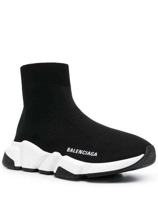 Speed Trainer High Top Sneakers Black - BALENCIAGA - BALAAN 3