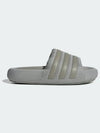 Adilette 24 Slippers Silver Pebble - ADIDAS - BALAAN 2