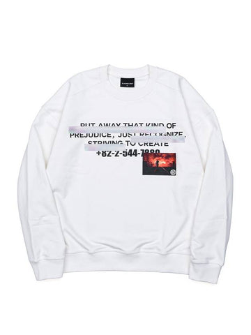 Hidden Freedom Sweatshirt White - BLACKBLOND - BALAAN 1