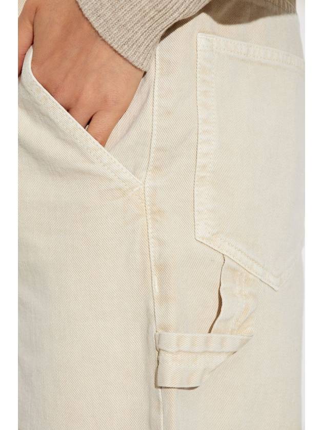 Marant Etoile Jeans Solene, Women's, Beige - ISABEL MARANT ETOILE - BALAAN 5