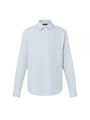 Long sleeved cotton shirt 1AFWHH - LOUIS VUITTON - BALAAN 1