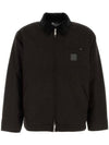 Carhartt WIP Coat 780148 Free Chocolate Black - CARHARTT WIP - BALAAN 1