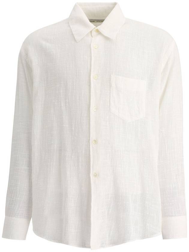 Coco Air Cotton Long Sleeve Shirt White - OUR LEGACY - BALAAN 1