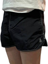 Vincent Logo Swim Shorts Black - ISABEL MARANT - BALAAN 2