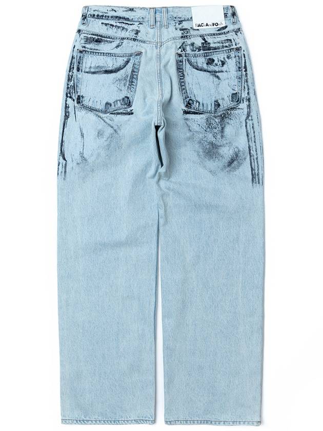 Washing Wide Pants Blue BFMCFPT02 - BACKANDFORTH - BALAAN 3