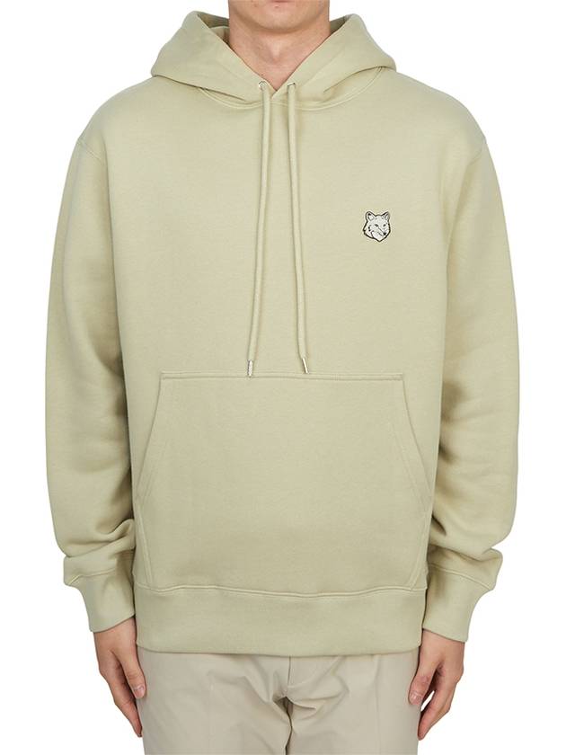 Bold Fox Head Patch Comfort Hoodie Green - MAISON KITSUNE - BALAAN 2