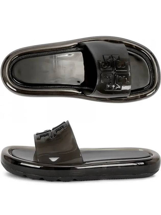 Bubble Jelly Slippers Black - TORY BURCH - BALAAN 2