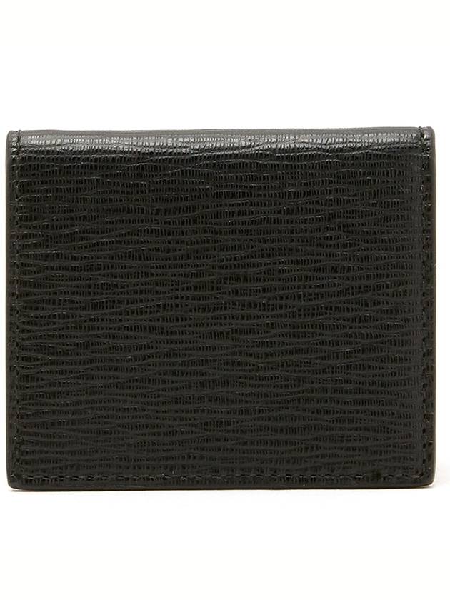 Gancini Logo Coin Wallet Black - SALVATORE FERRAGAMO - BALAAN 3