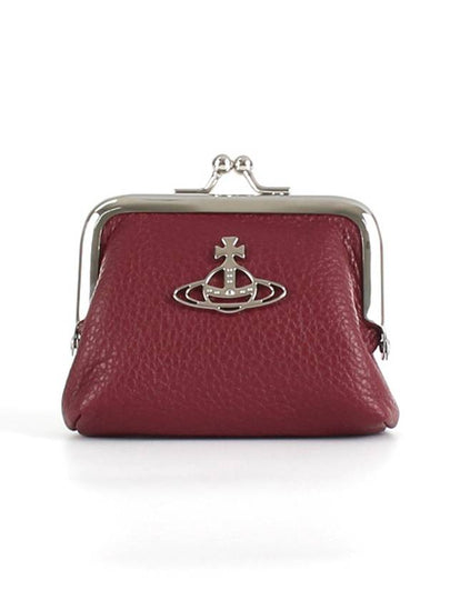 Mini Frame Perth Coin Wallet Burgundy Red - VIVIENNE WESTWOOD - BALAAN 2