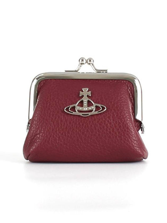 Mini Frame Perth Coin Wallet Burgundy Red - VIVIENNE WESTWOOD - BALAAN 2