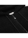 Ocelot Print Fleece Jacket Black - CELINE - BALAAN 4