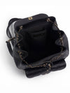 Backpack Calfskin Gold Metal Black - CHANEL - BALAAN 8