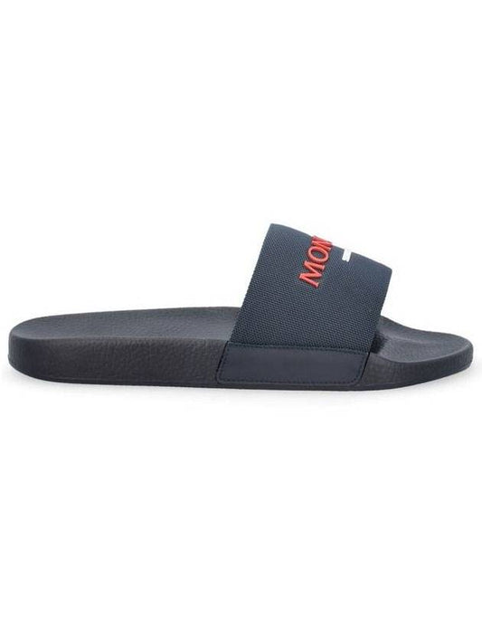 Basil BASILE slippers navy - MONCLER - BALAAN.