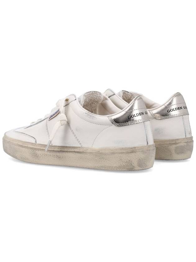 Soul Star Distressed Leather Sneakers White - GOLDEN GOOSE - BALAAN 5