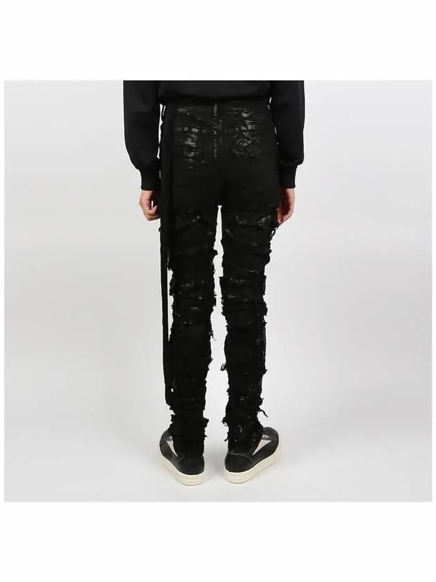 Luxor Detroit Low Rise Skinny Jeans Black - RICK OWENS - BALAAN 5