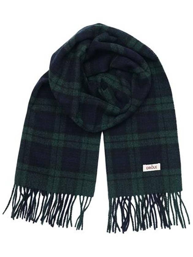 Drold Monsieur Unisex Tartan Check Scarf Muffler - DROLE DE MONSIEUR - BALAAN 2