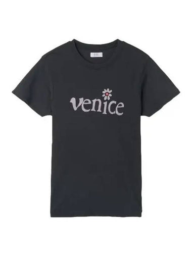 Venice logo short sleeve t shirt black - ERL - BALAAN 1