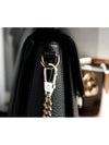 GG Interlocking Chain Small Top Handle Shoulder Bag Black - GUCCI - BALAAN 8